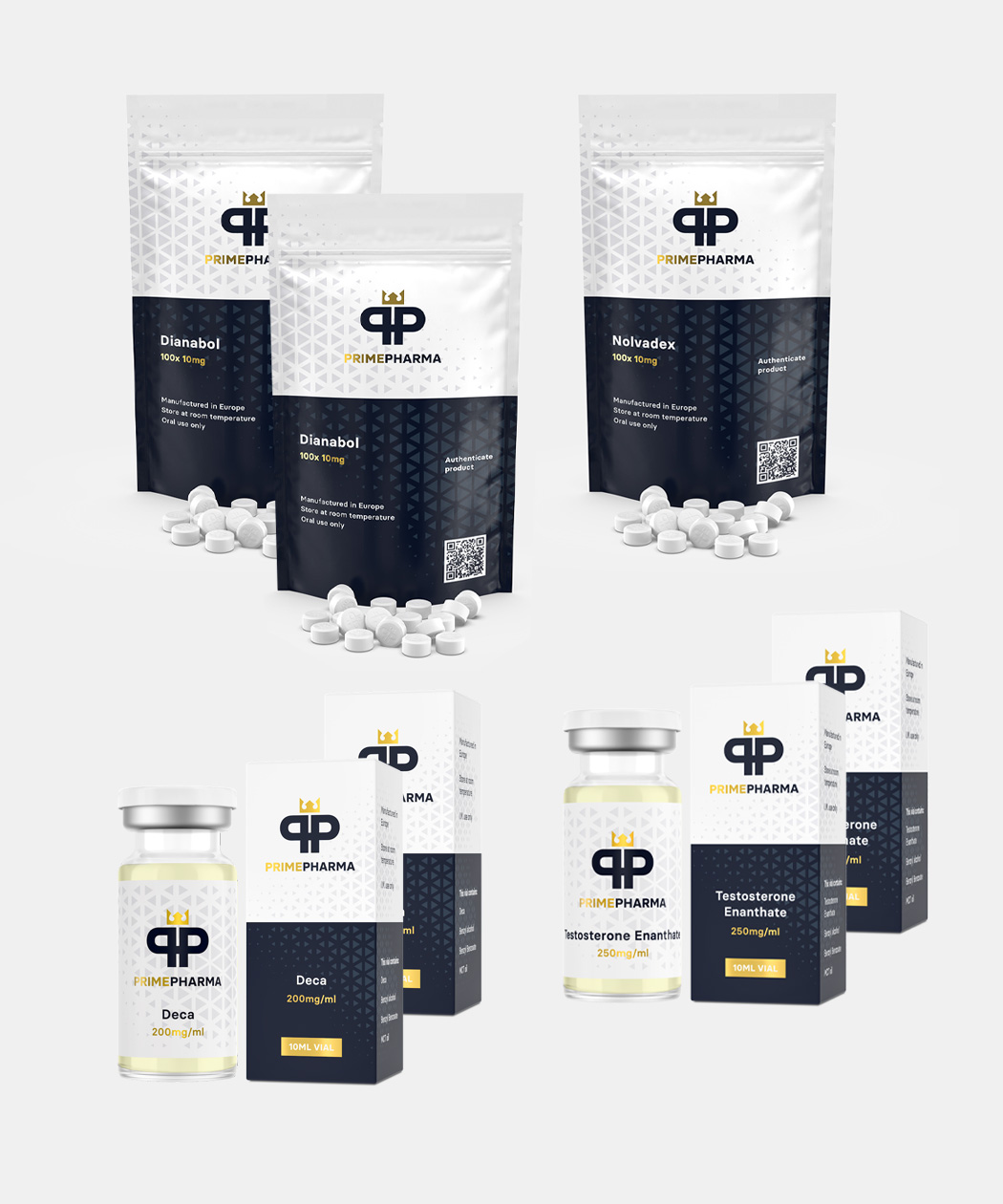 Prime Pharma Bulk kuur pakket